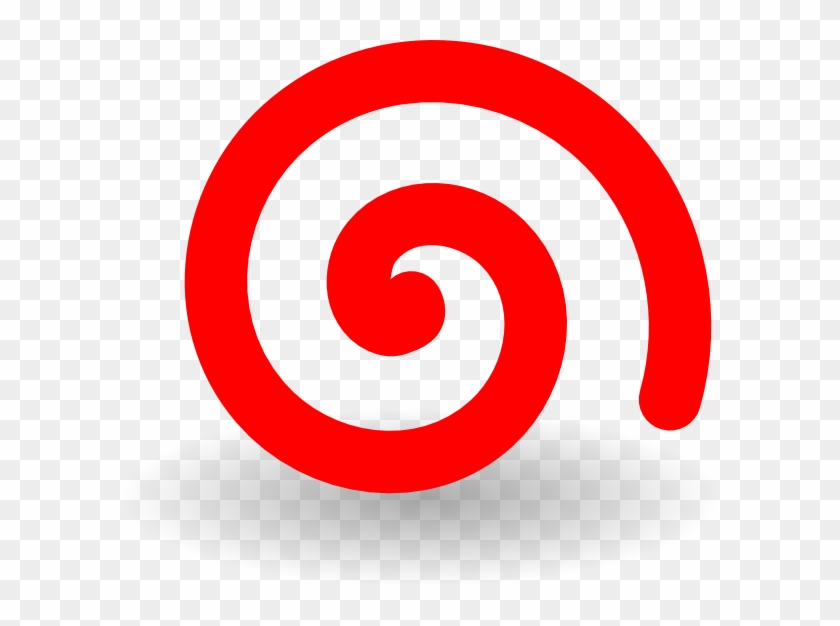 Pretty Inspiration Spiral Clipart Fat Red Clip Art - Logo Red Spiral Circle #124342