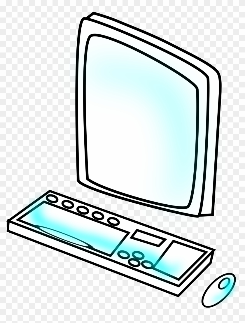 Personal Computer Clipart - Animated Computer #124378