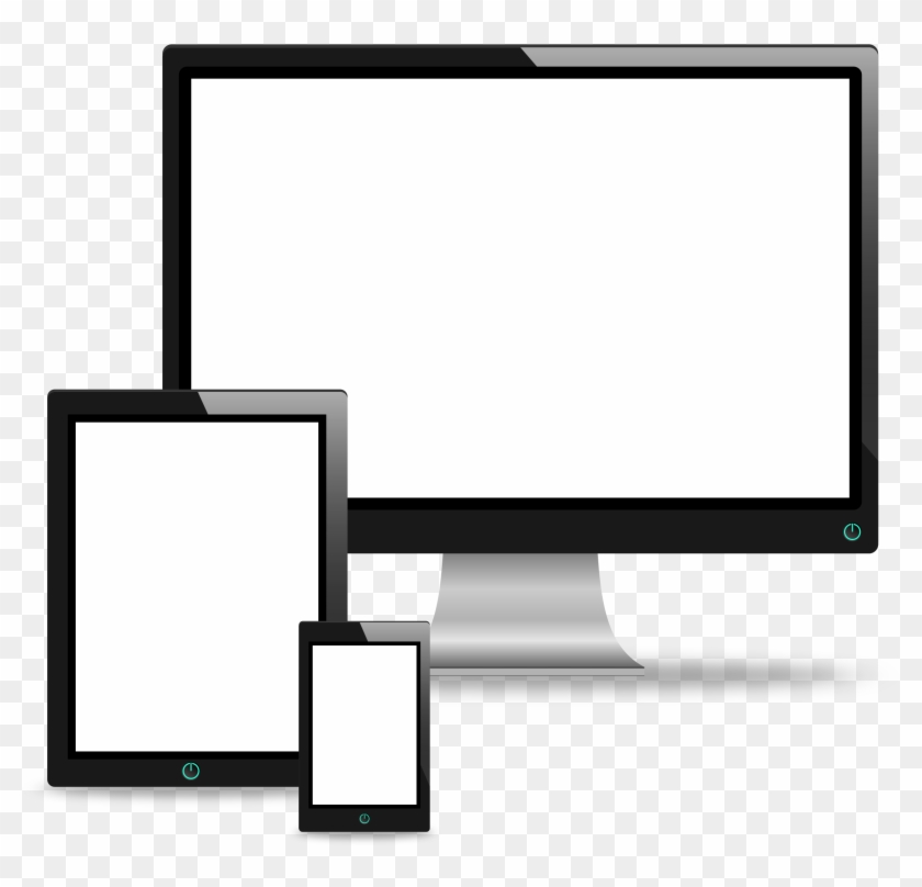 Clipart - Pc Tablet Phone Png #124382