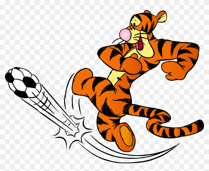Tigger Footballer Png Clip Art - Tigger Footballer Png Clip Art #124425