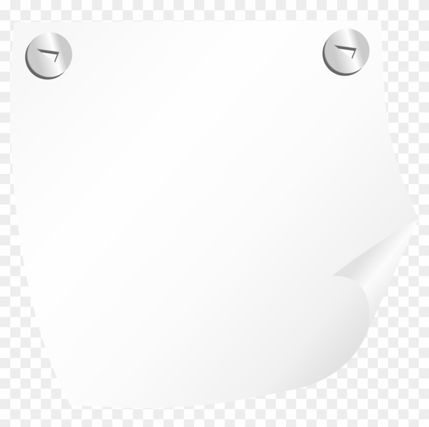 White Sticky Note Png Clip Art - Clip Art #124615