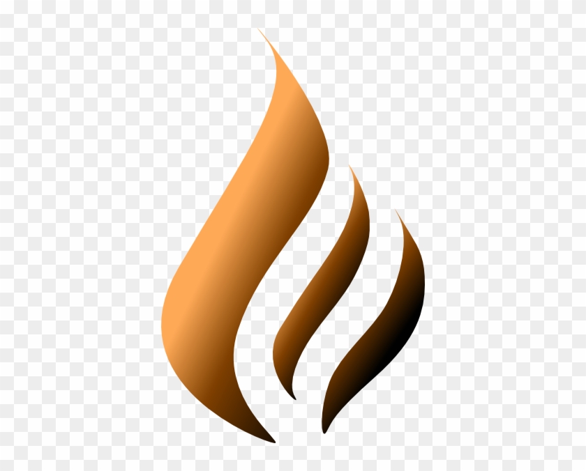 Maron Flame Logo Clip Art At Clker - Edit Logo In Png #124608