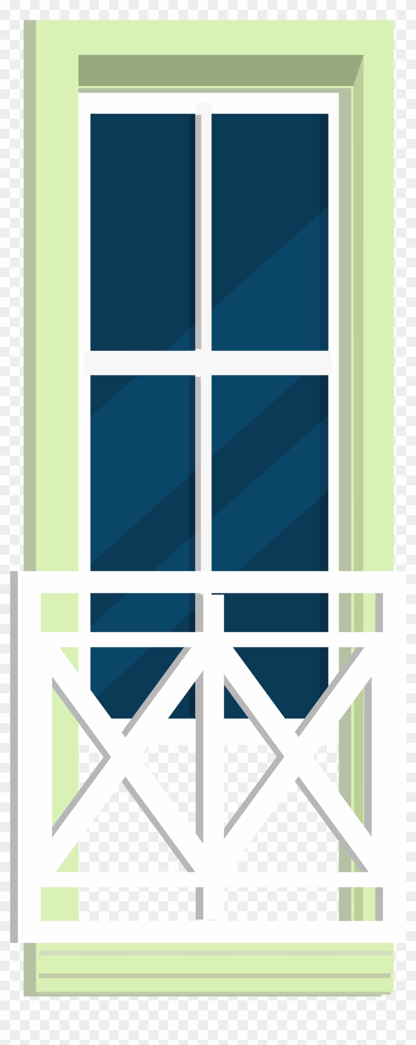 Tall Window Png Clip Art - Clip Art #124755