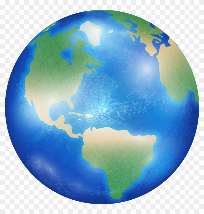 Earth Png Clip Art Image - Green Circle #125021