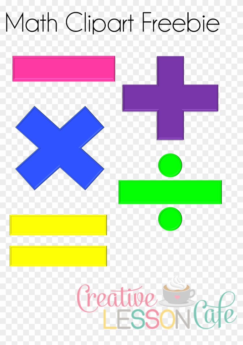 Creative Lesson Cafe - Maths Symbols Clipart #125365