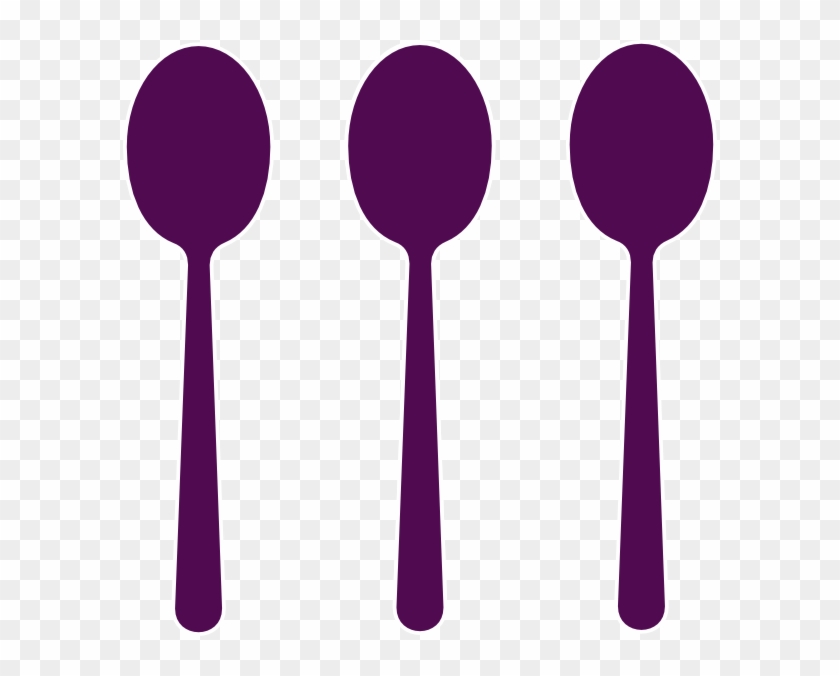 Spoon Site Clip Art At Clker - 3 Spoon Clipart #125395