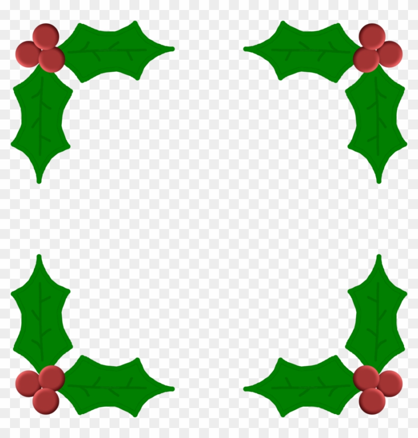 Leaf Christmas Clip Art - Leaf Christmas Clip Art #125414