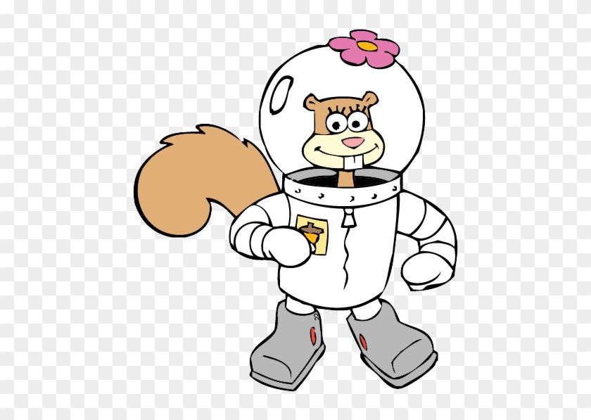 About - Sandy Cheeks Coloring Pages #125632