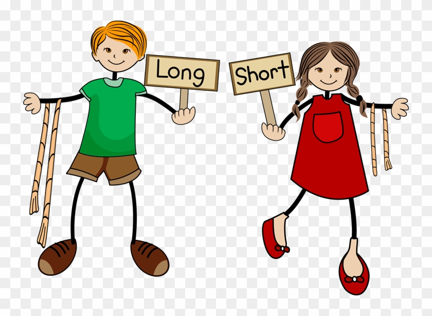 Long And Short Clipart - Long And Short Png #125731