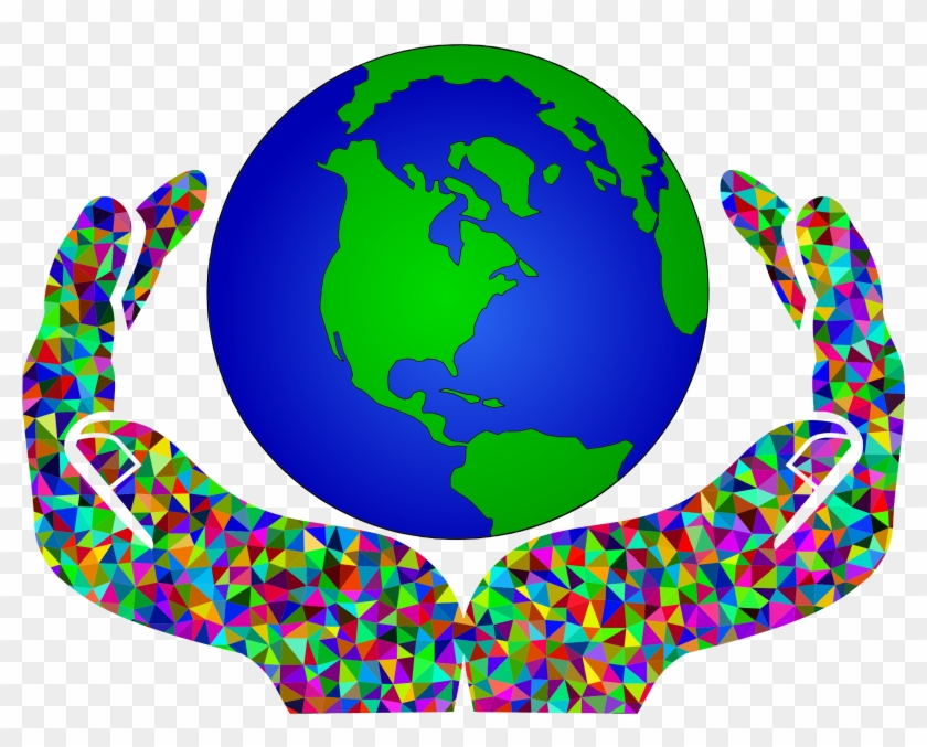 Global Strategic Framework - Hand Around World Clipart #126010