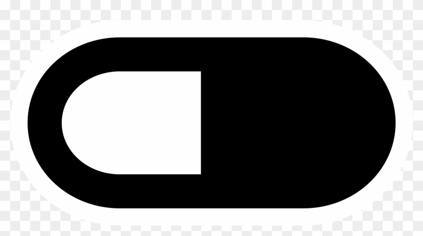 Clipart - Black And White Pill Transparent #126079
