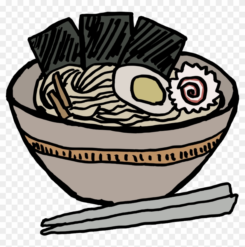 Clip Art Details - Ramen Bowl With Nori #126211