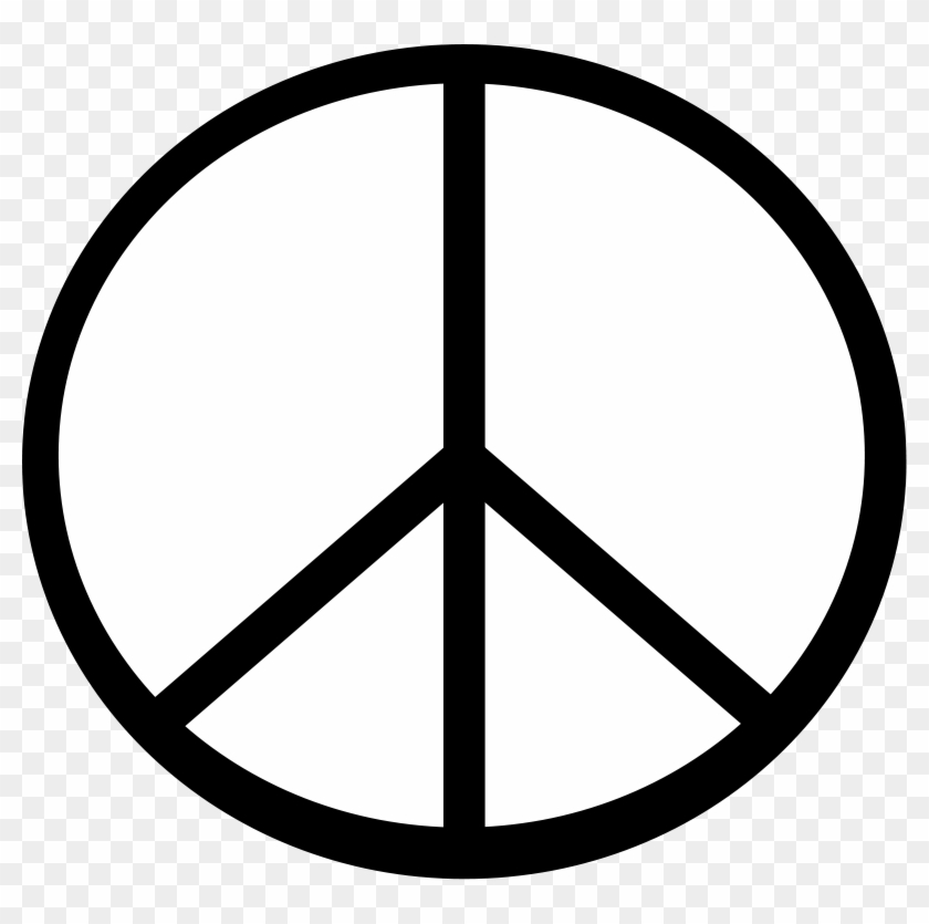 Free Vector Peace Symbol Clip Art - Peace Logo #126214