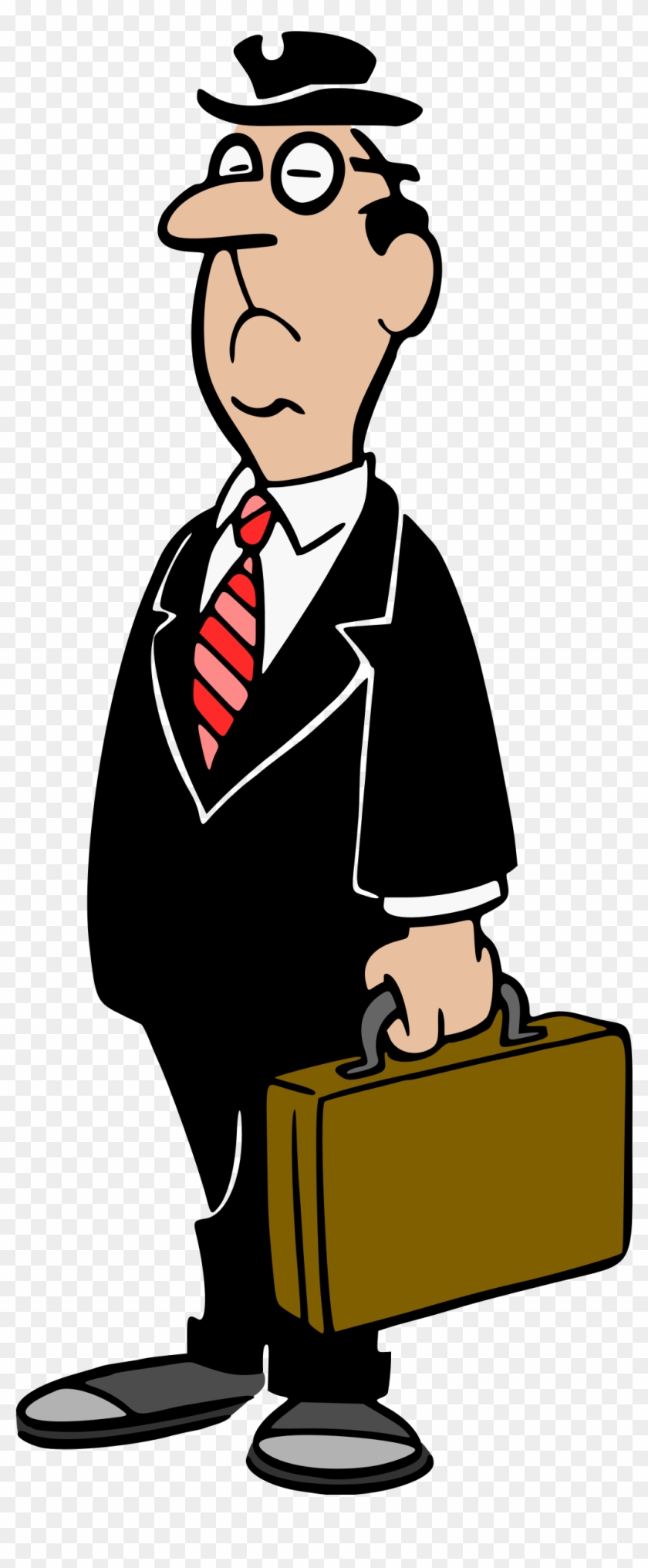 Big Image - Businessman Clipart #126307