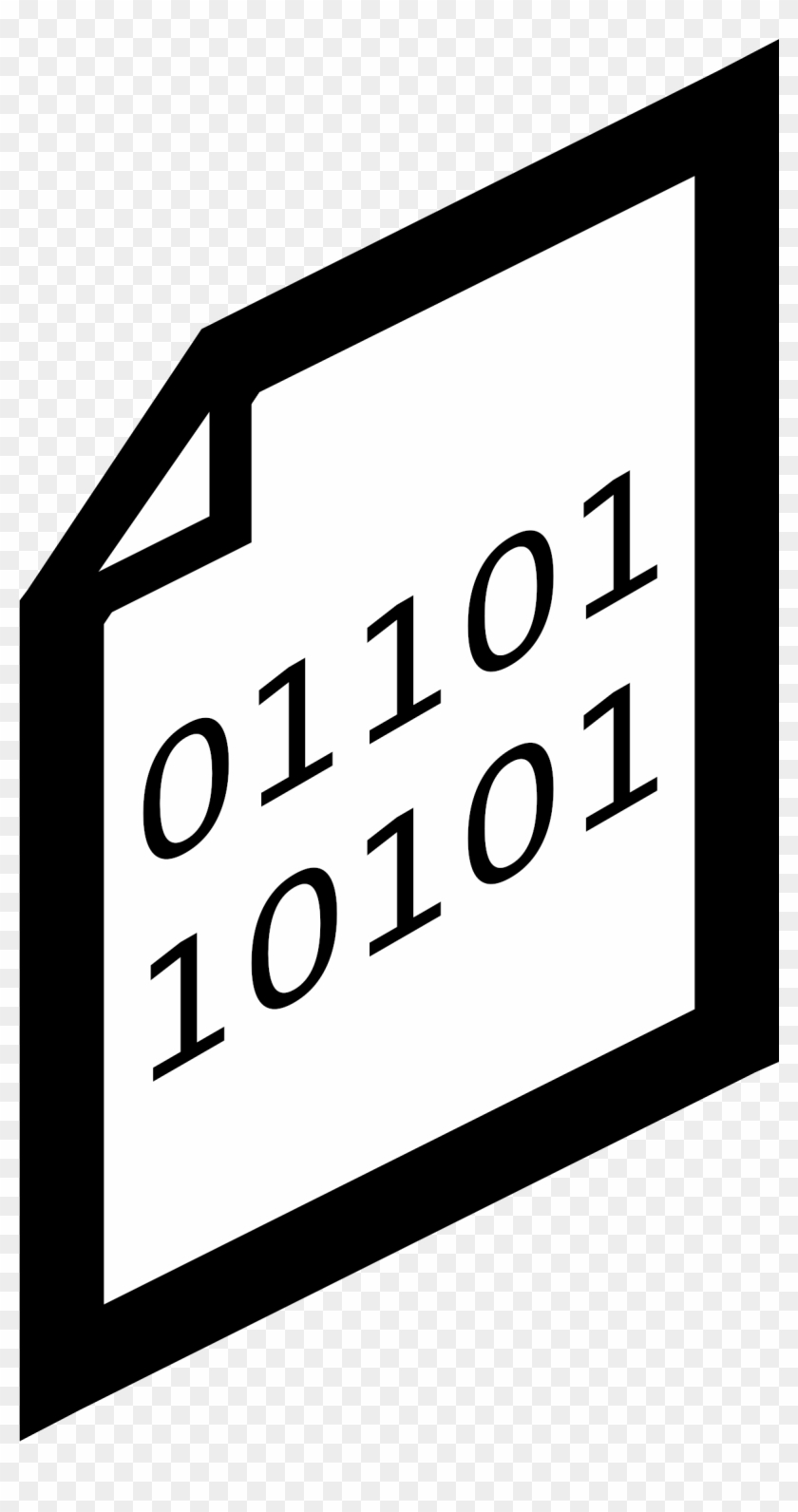 Binary Clip Art #126424