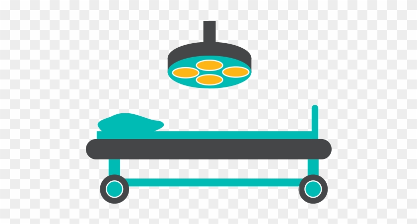 Illustration Of An Operating Table - Surgery Table Clipart #126540