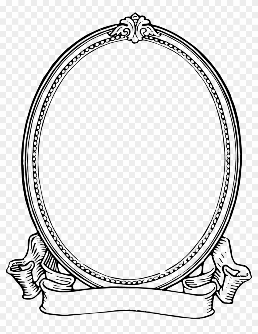 Oval - Vintage Oval Frame Png #126731