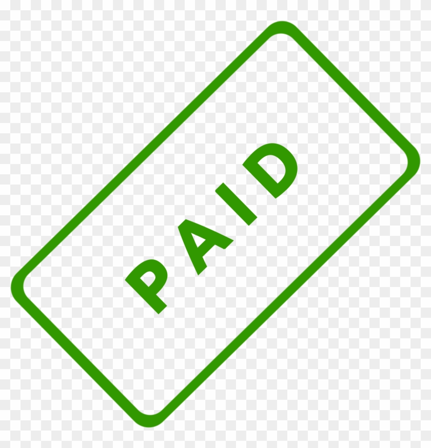 Paid Business Stamp - Paid Stamp Png #126836