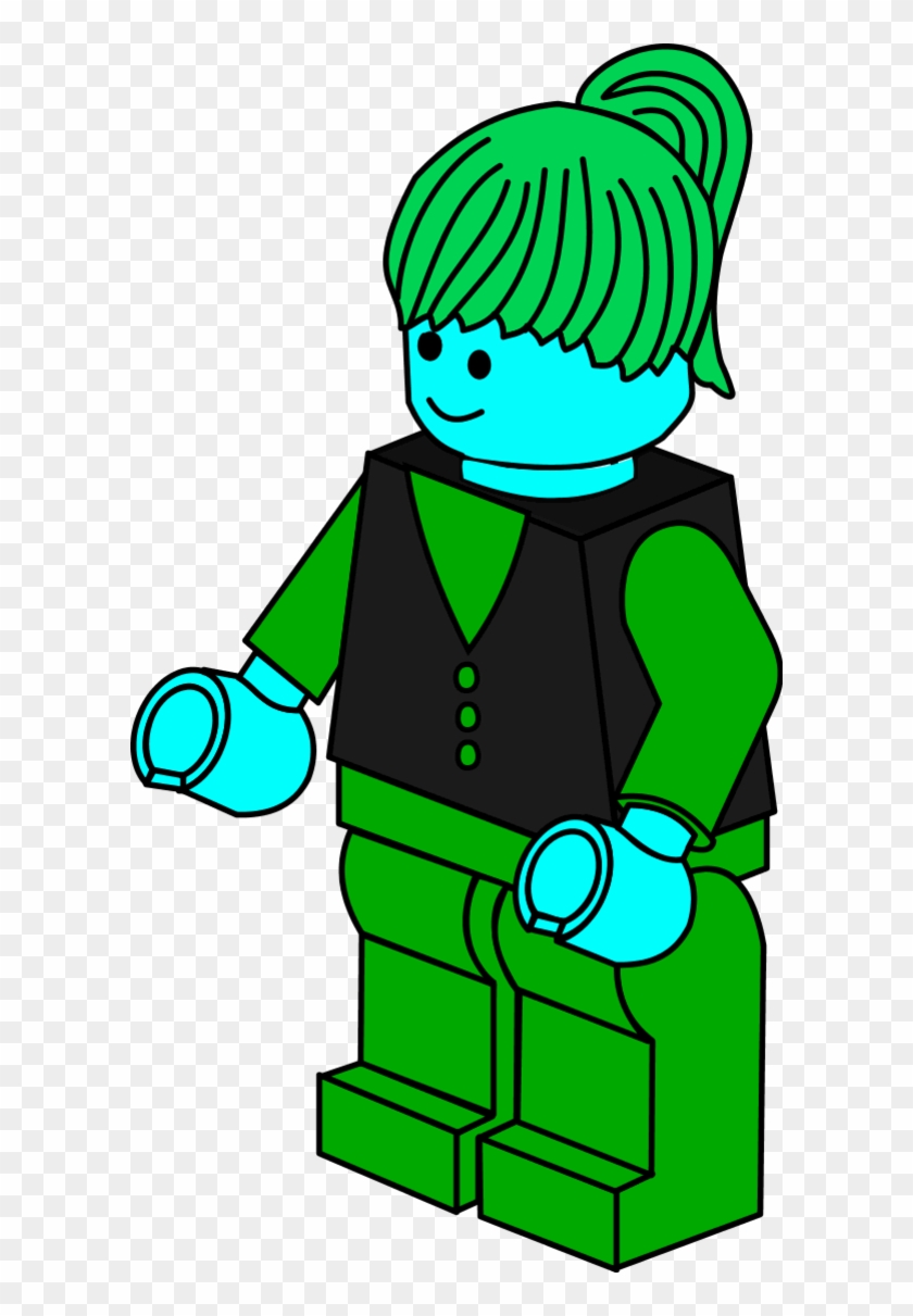 Lego Town Businesswoman - Lego Clipart #126862