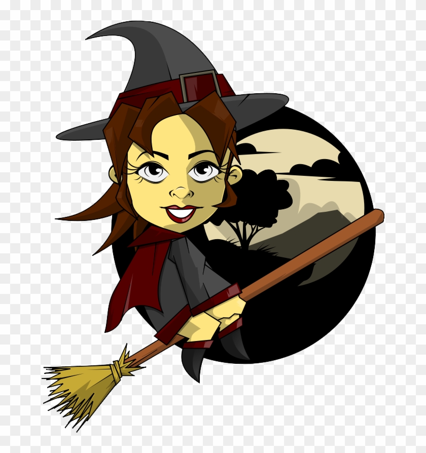 Free To Use Public Domain Witch Clip Art - Love Halloween. I Get To Ride #126995