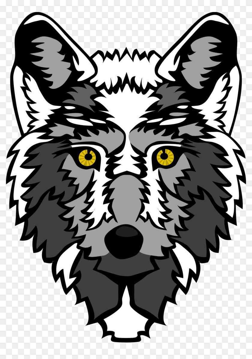 Wolf Vector Art - Animated Wolf Head Transparent #127023