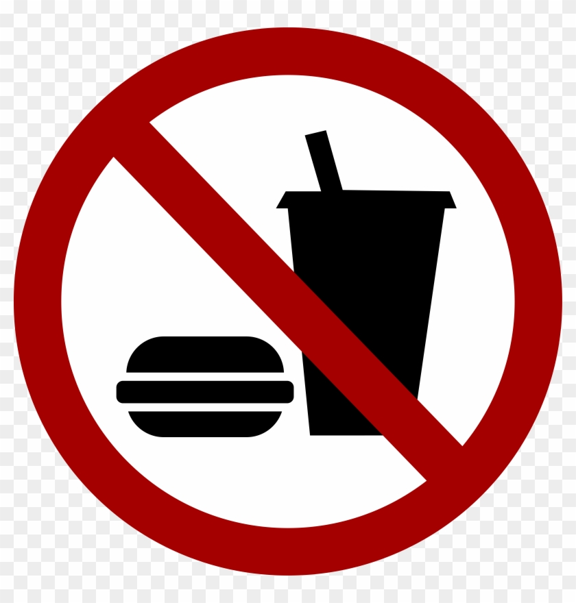 Similar Cliparts - - No Food And Drink Icon #127084