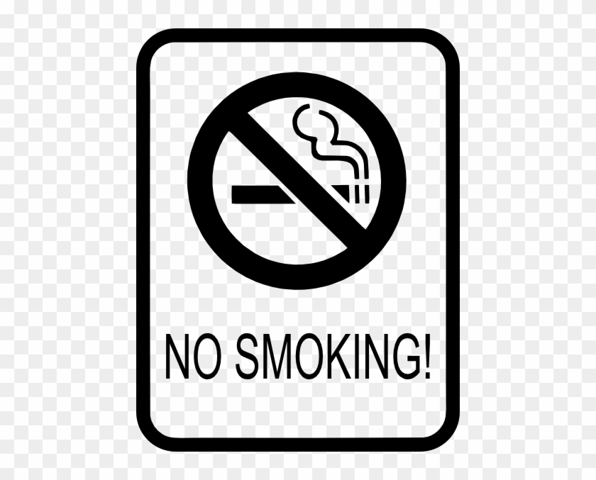 Free Vector No Smoking Sign Clip Art - Looking Backward: 2000-1887 [book] #127122