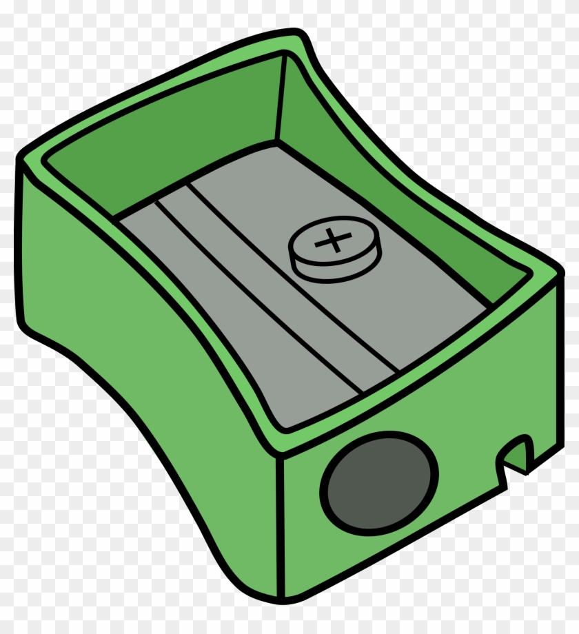 Pencil Sharpener Clipart - Pencil Case Coloring Pages #127358