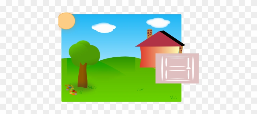 Backyard Clip Art - Clip Art #127568