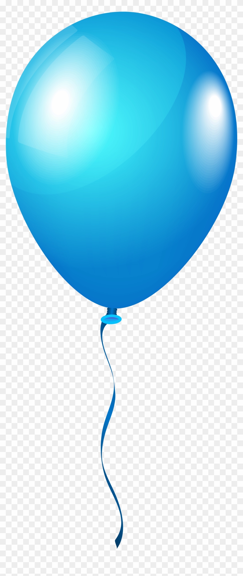 Clipart Blue Balloons Clip Art Library - Blue Balloon Png #127712