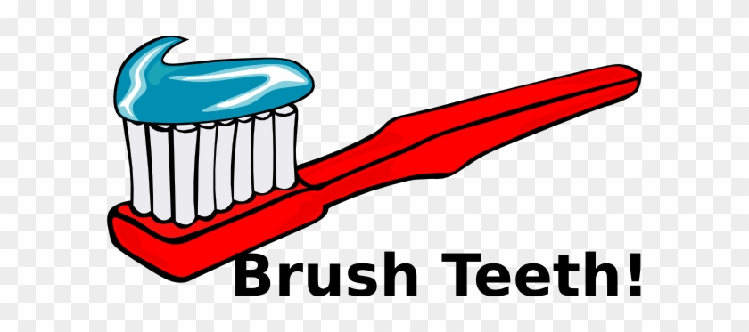 Brush Teeth Clip Art At Vector Clip Art - Toothbrush Png #127720