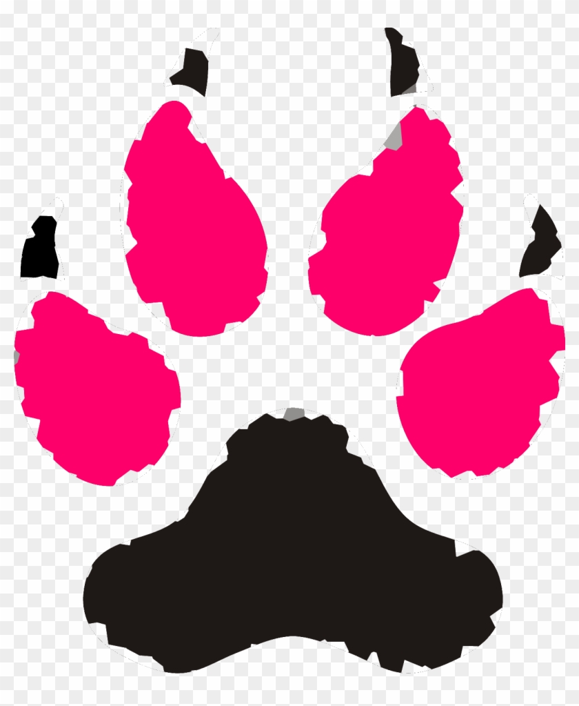 Paws Vector Clip Art Wolf Paw Print Clip Art 1282 1501 - Paws Vector Clip Art Wolf Paw Print Clip Art 1282 1501 #127869