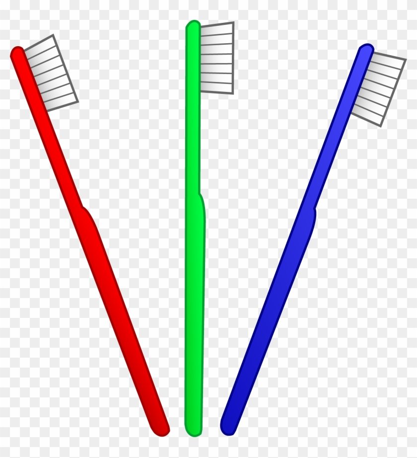 Dental Clipart Free - Toothbrush #127887