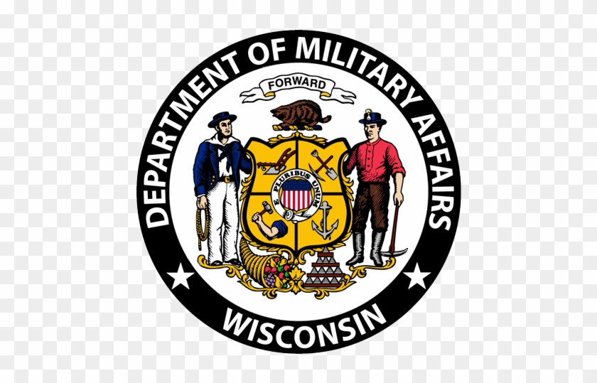 Coa Of Wisconsin Wall Clock #127905