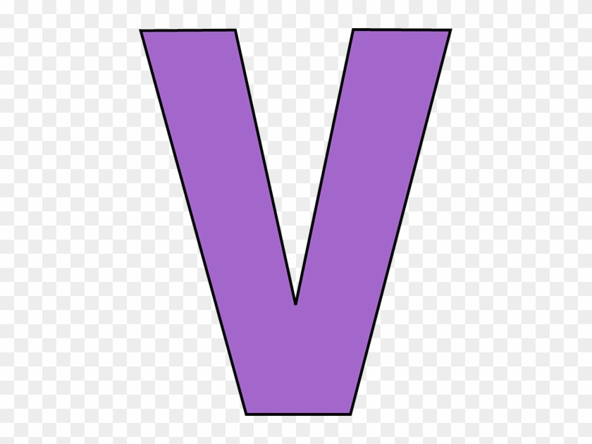 letter v clipart