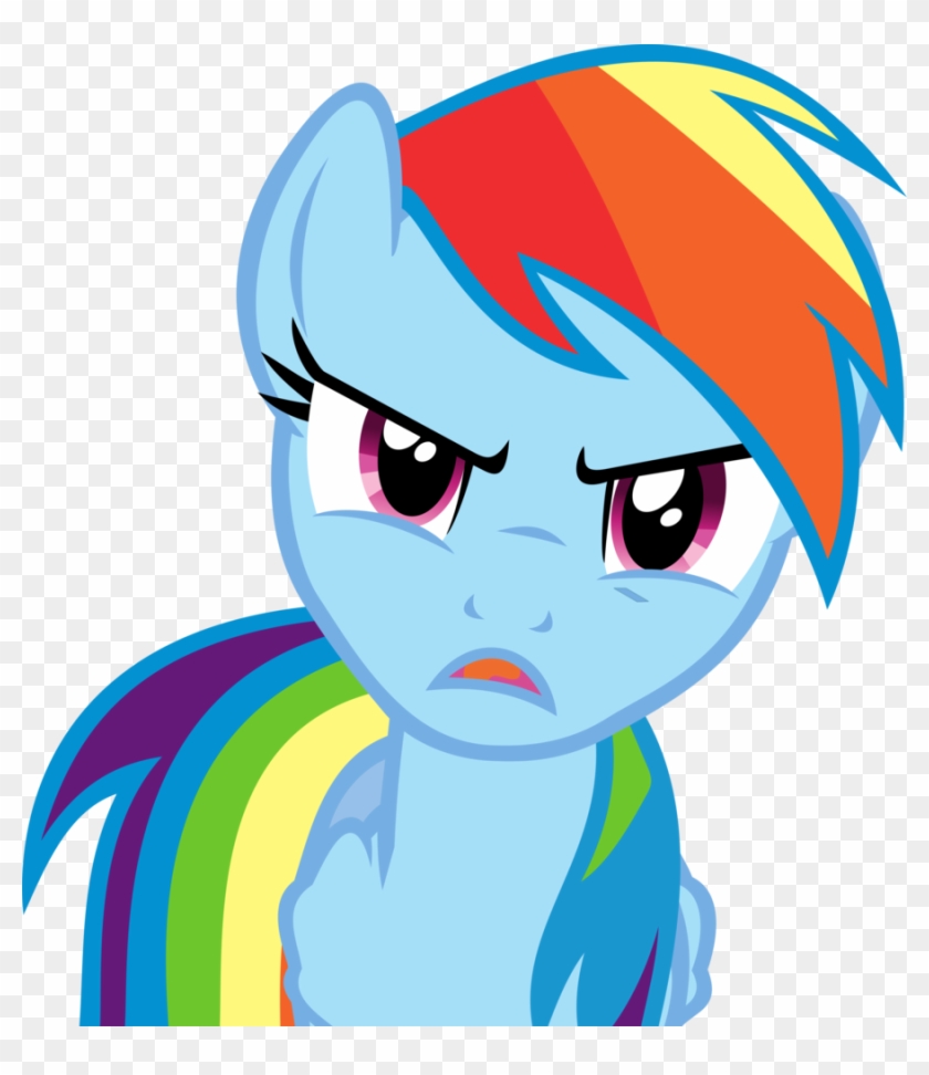 Rainbow Dash Pinkie Pie Twilight Sparkle Rarity Clip - Mlp Angry Rainbow Dash #128023