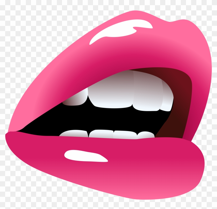 Mouth Pink Png Clipart Image - Pink Mouth Png #128178
