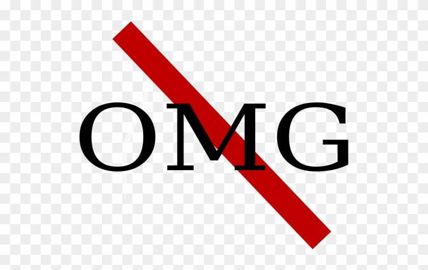 No Omg Clip Art - Logo Gmo Png #128224