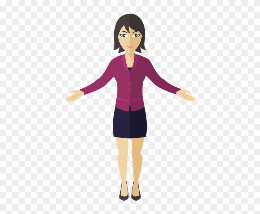 Business Woman Presentation Business Corporate - Woman Clipart #128245