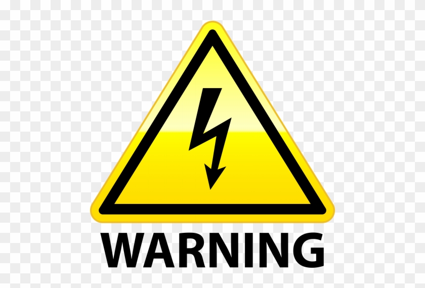 High Voltage Warning Png Clip Art - High Voltage Clipart Png #128266