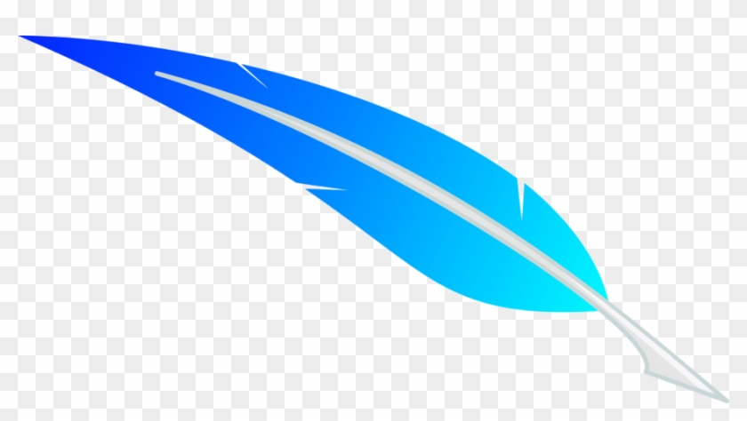 Deskjet 3920 Windows - Blue Feather Pen Png #128581