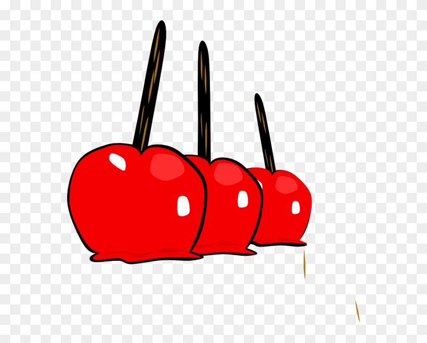 Candy Apples Clipart Yummy Clip Art At Clker Com Vector - Candy Apple Clipart #128773
