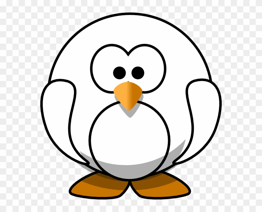 Penguin - Clipart - Black - And - White - White And Black Penguin #128844