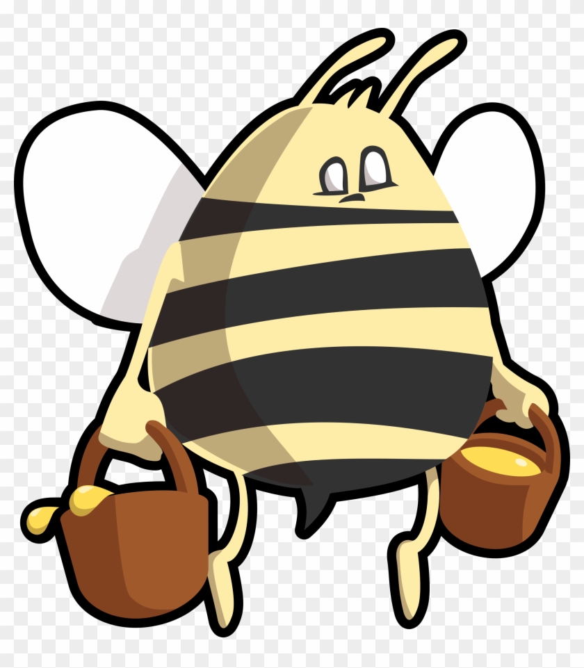 Free Stock Photos - Bee Carrying Honey Shower Curtain #128902