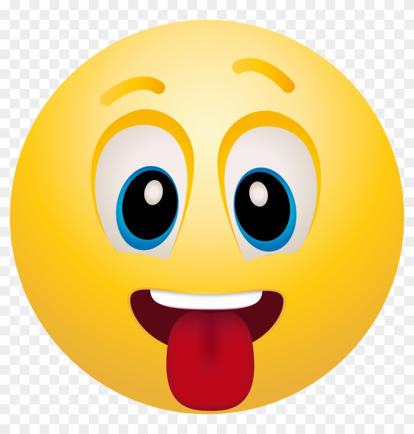 Tongue Out Emoticon Png Clip Art - Tongue Out Emoticon Png Clip Art #129170