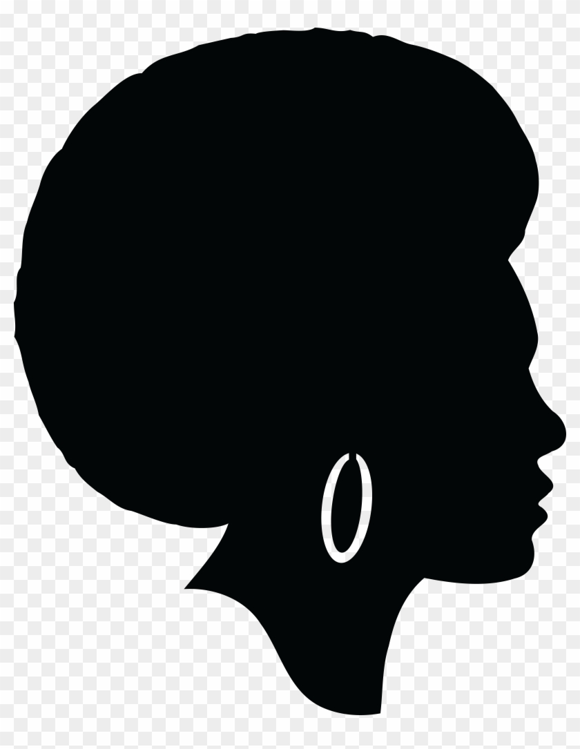 Free Clipart - African American Male Silhouette #129221