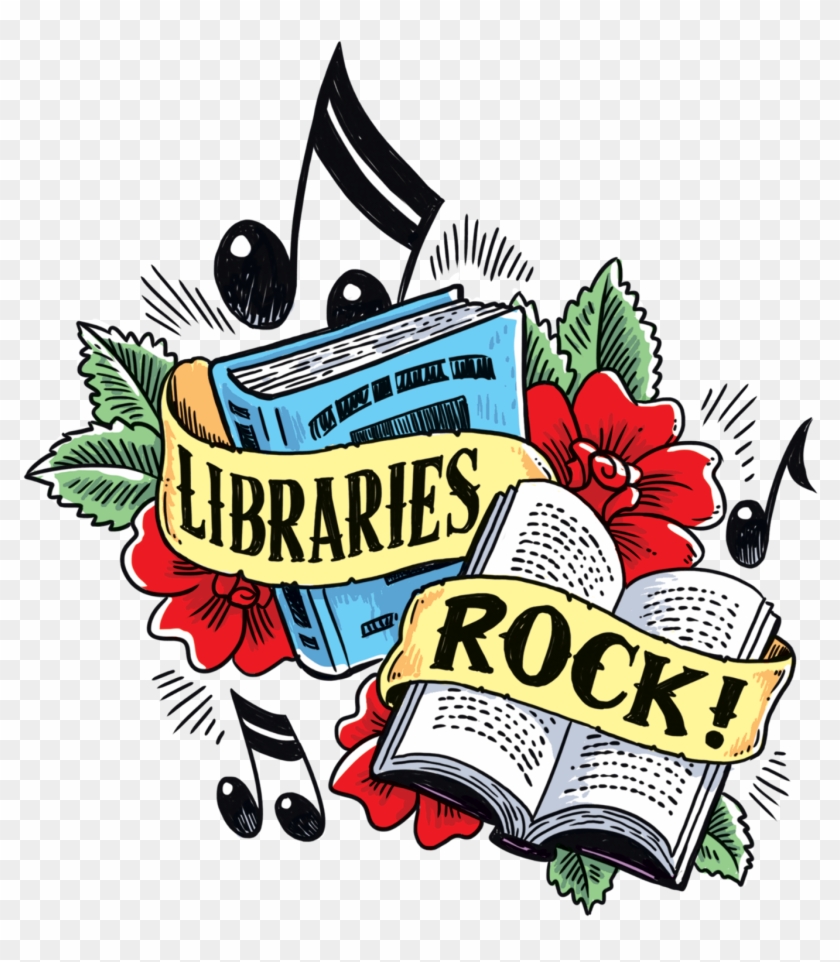 2018, Mayor's Summer Reading Club, Logo, Libraries - Libraries Rock Summer Reading #129443