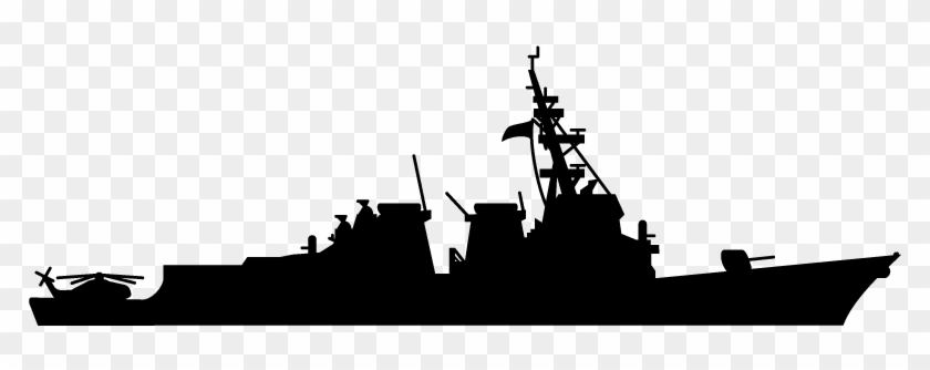 Flight Iia Ship - Us Navy Ship Silhouettes #679919