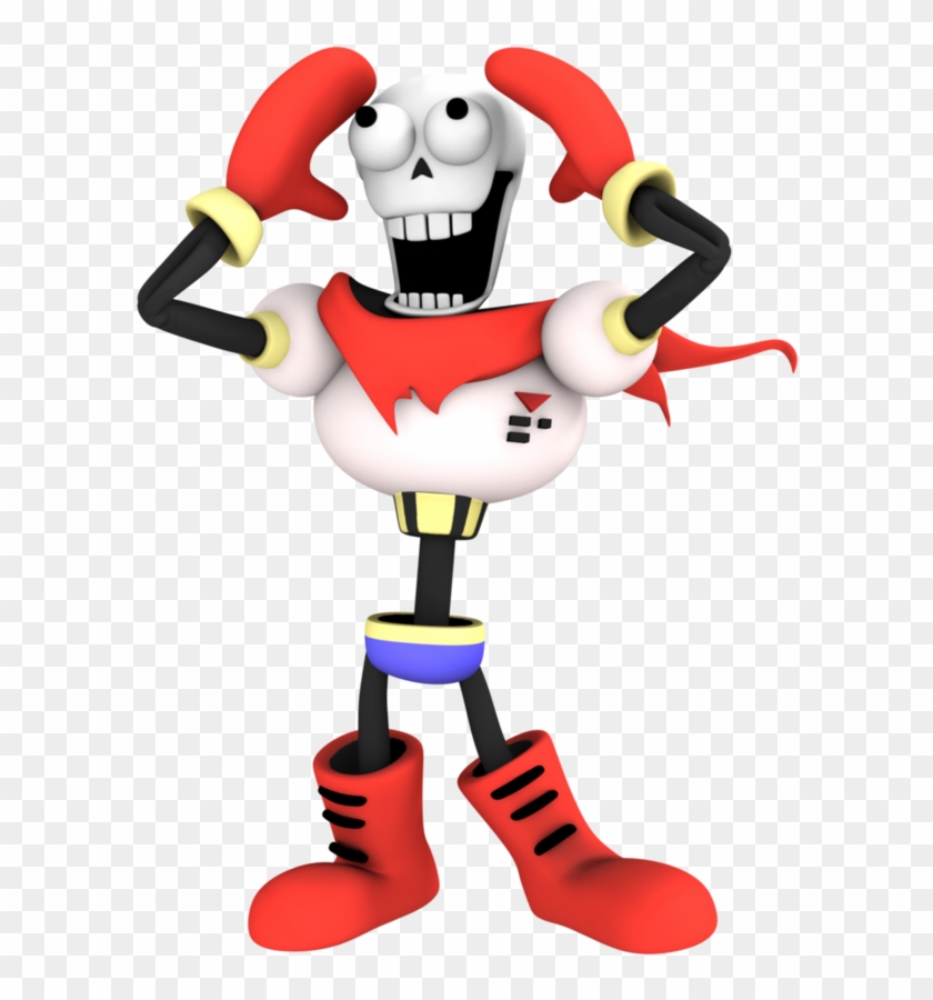 Papyrus From Undertale Render3 By Nibroc Rock Papyrus Roblox Id