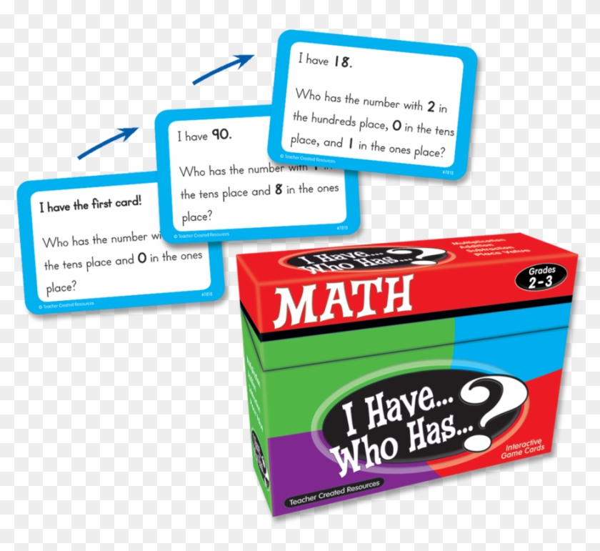 Tcr7818 I Have, Who Has Math Game Grade 2-3 Image - Have Who Has Math Games Gr 2-3 #680153